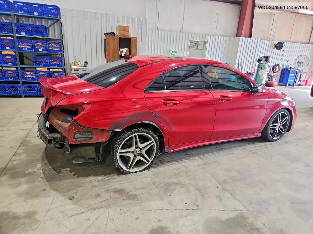 2018 Mercedes-Benz Cla 250 VIN: WDDSJ4EB1JN587066 Lot: 60769556