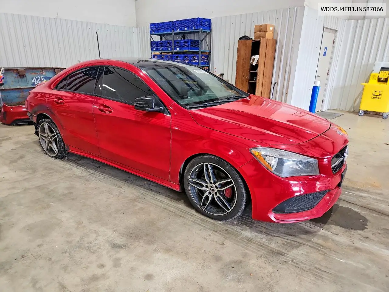 2018 Mercedes-Benz Cla 250 VIN: WDDSJ4EB1JN587066 Lot: 60769556