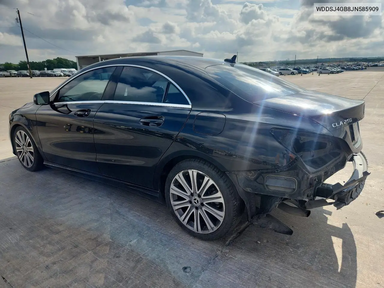 2018 Mercedes-Benz Cla 250 4Matic VIN: WDDSJ4GB8JN585909 Lot: 60788236
