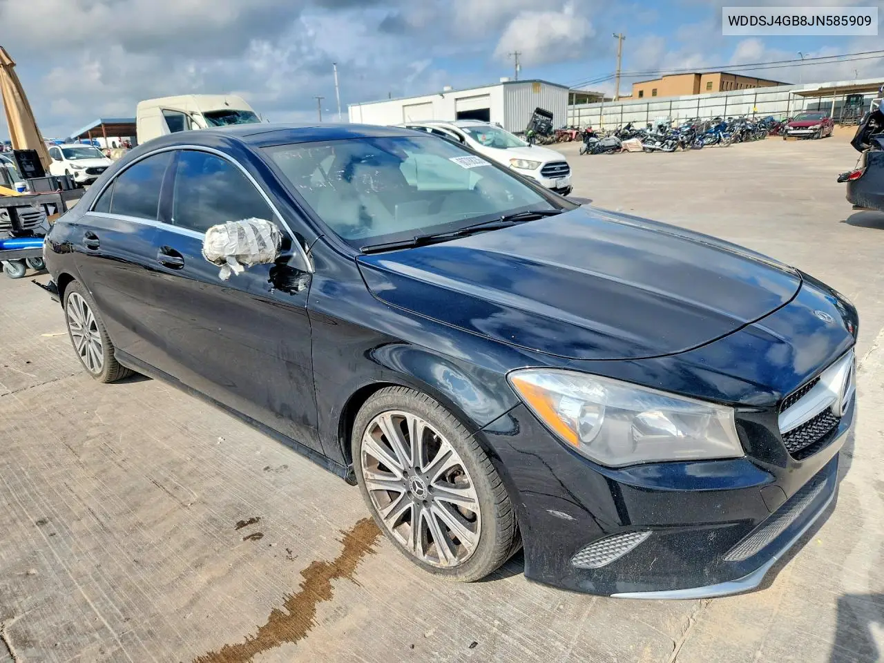 2018 Mercedes-Benz Cla 250 4Matic VIN: WDDSJ4GB8JN585909 Lot: 60788236