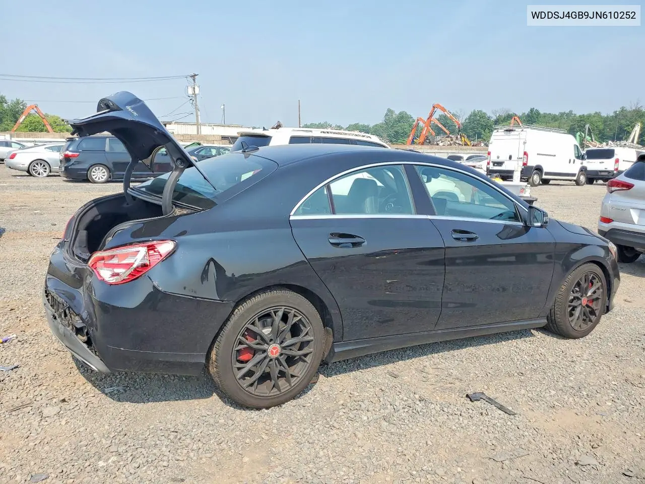 2018 Mercedes-Benz Cla 250 4Matic VIN: WDDSJ4GB9JN610252 Lot: 61341706