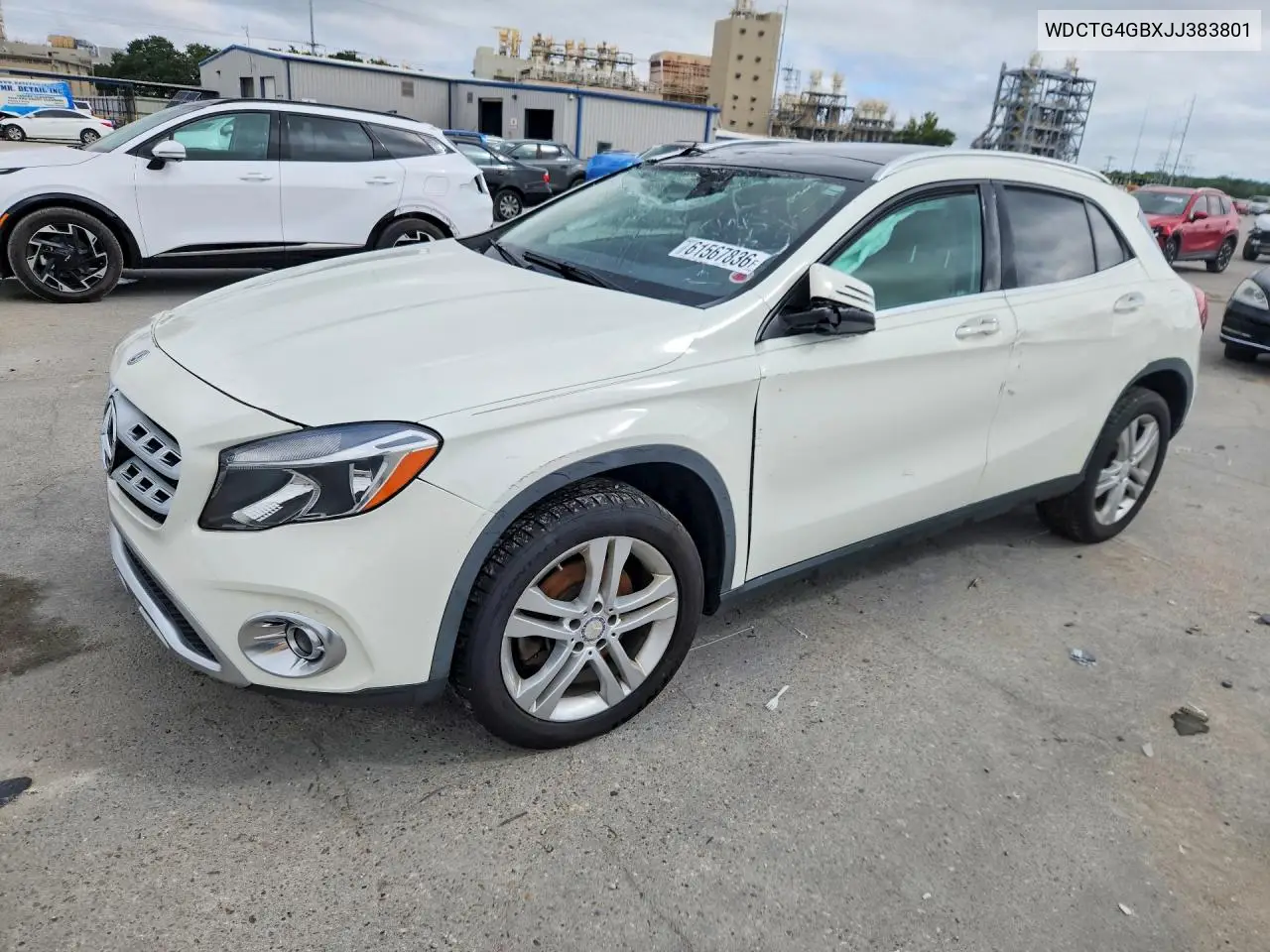 2018 Mercedes-Benz Gla 250 4Matic VIN: WDCTG4GBXJJ383801 Lot: 61567836