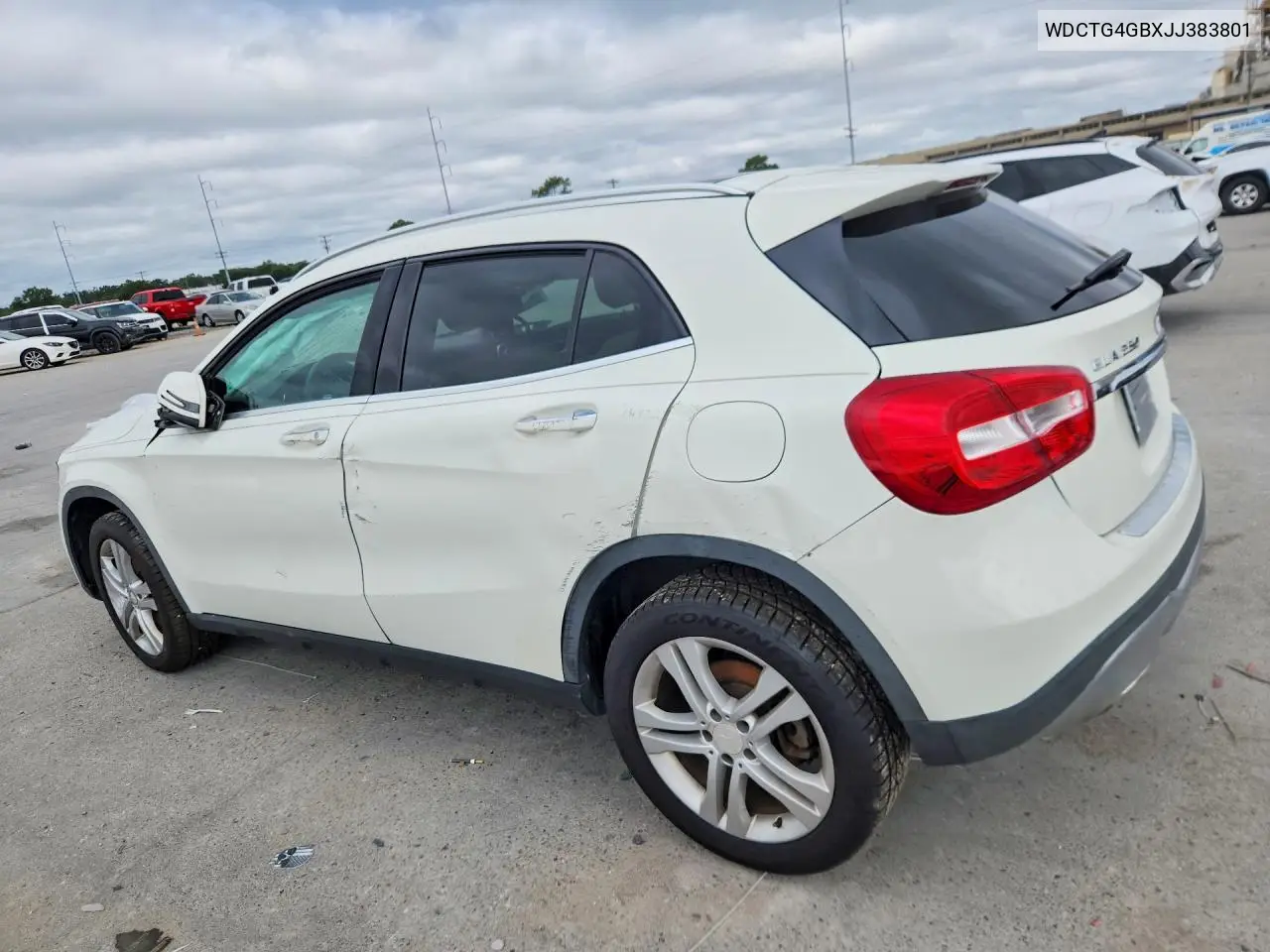 2018 Mercedes-Benz Gla 250 4Matic VIN: WDCTG4GBXJJ383801 Lot: 61567836