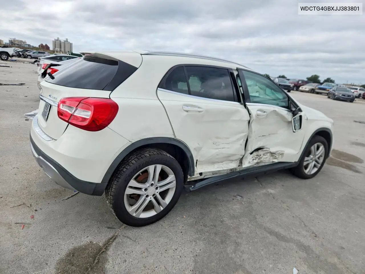 2018 Mercedes-Benz Gla 250 4Matic VIN: WDCTG4GBXJJ383801 Lot: 61567836