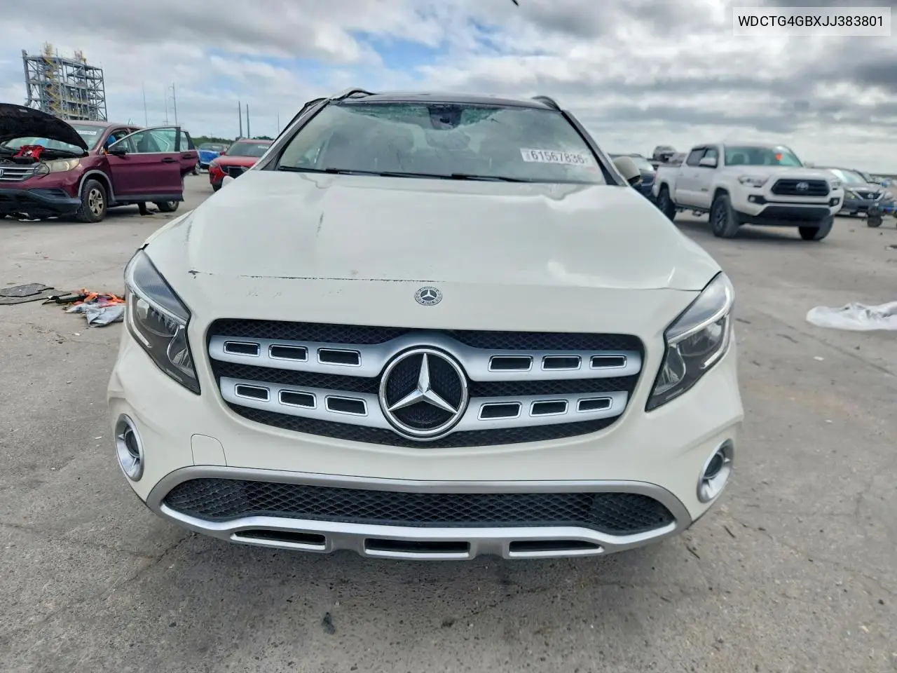 2018 Mercedes-Benz Gla 250 4Matic VIN: WDCTG4GBXJJ383801 Lot: 61567836