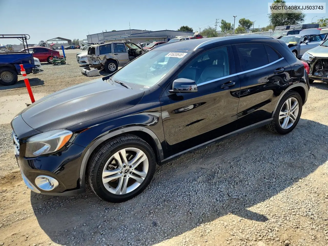 2018 Mercedes-Benz Gla 250 4Matic VIN: WDCTG4GBXJJ503743 Lot: 61620646