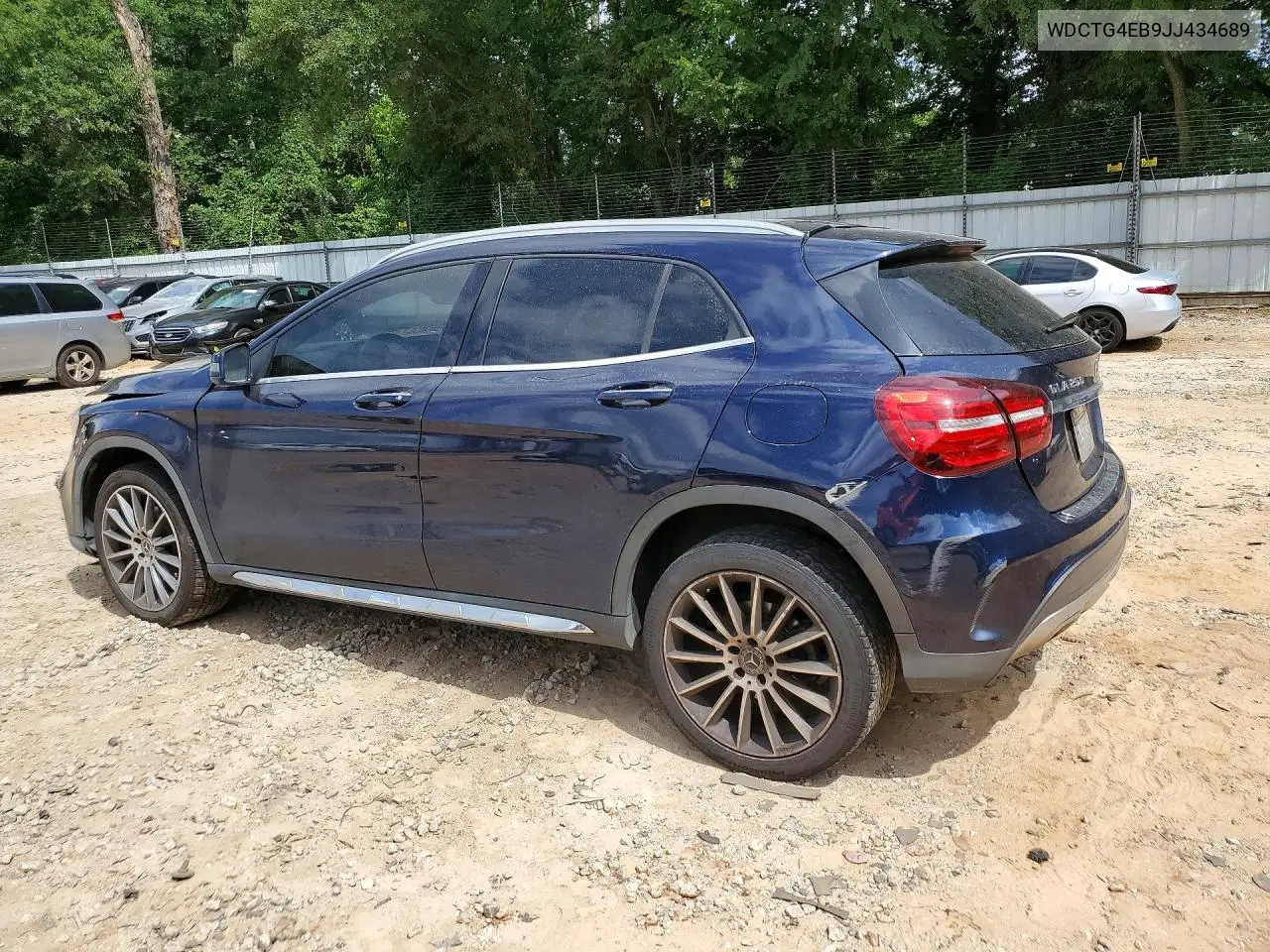 2018 Mercedes-Benz Gla 250 VIN: WDCTG4EB9JJ434689 Lot: 61782096