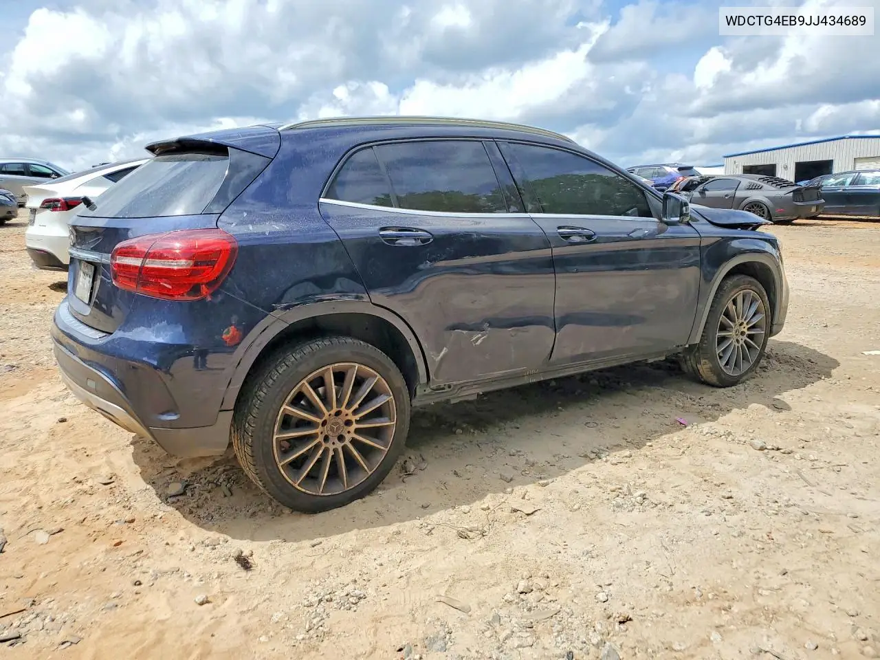 2018 Mercedes-Benz Gla 250 VIN: WDCTG4EB9JJ434689 Lot: 61782096