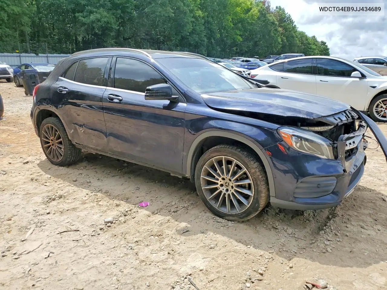 2018 Mercedes-Benz Gla 250 VIN: WDCTG4EB9JJ434689 Lot: 61782096