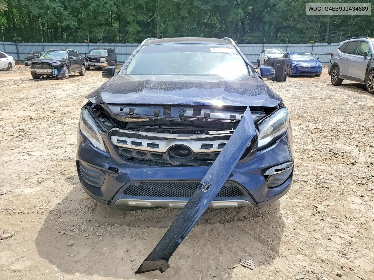 2018 Mercedes-Benz Gla 250 VIN: WDCTG4EB9JJ434689 Lot: 61782096