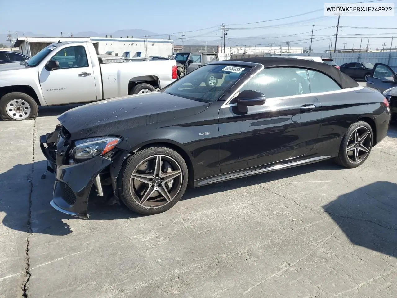 WDDWK6EBXJF748972 2018 Mercedes-Benz Amg C43