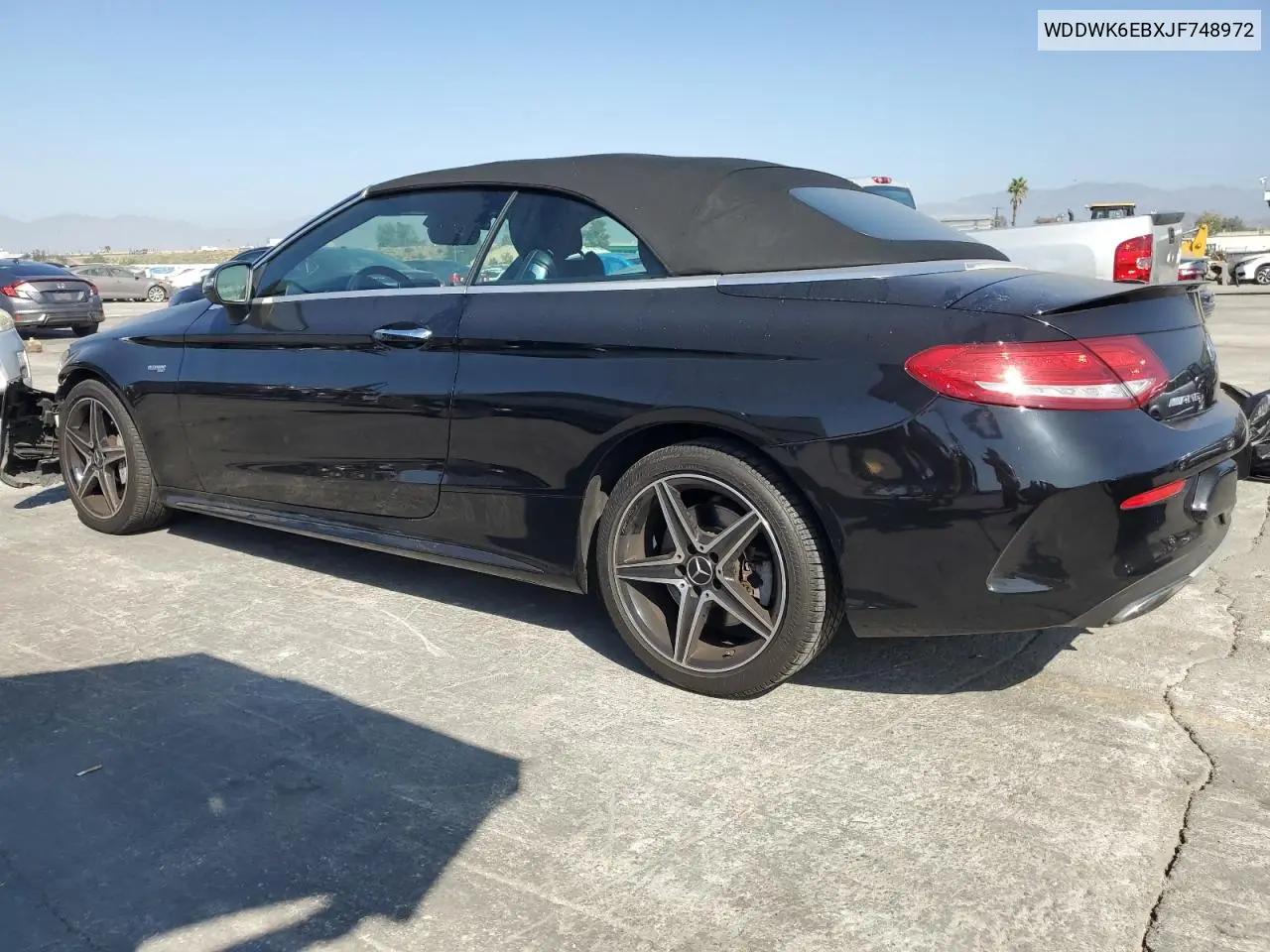 WDDWK6EBXJF748972 2018 Mercedes-Benz Amg C43
