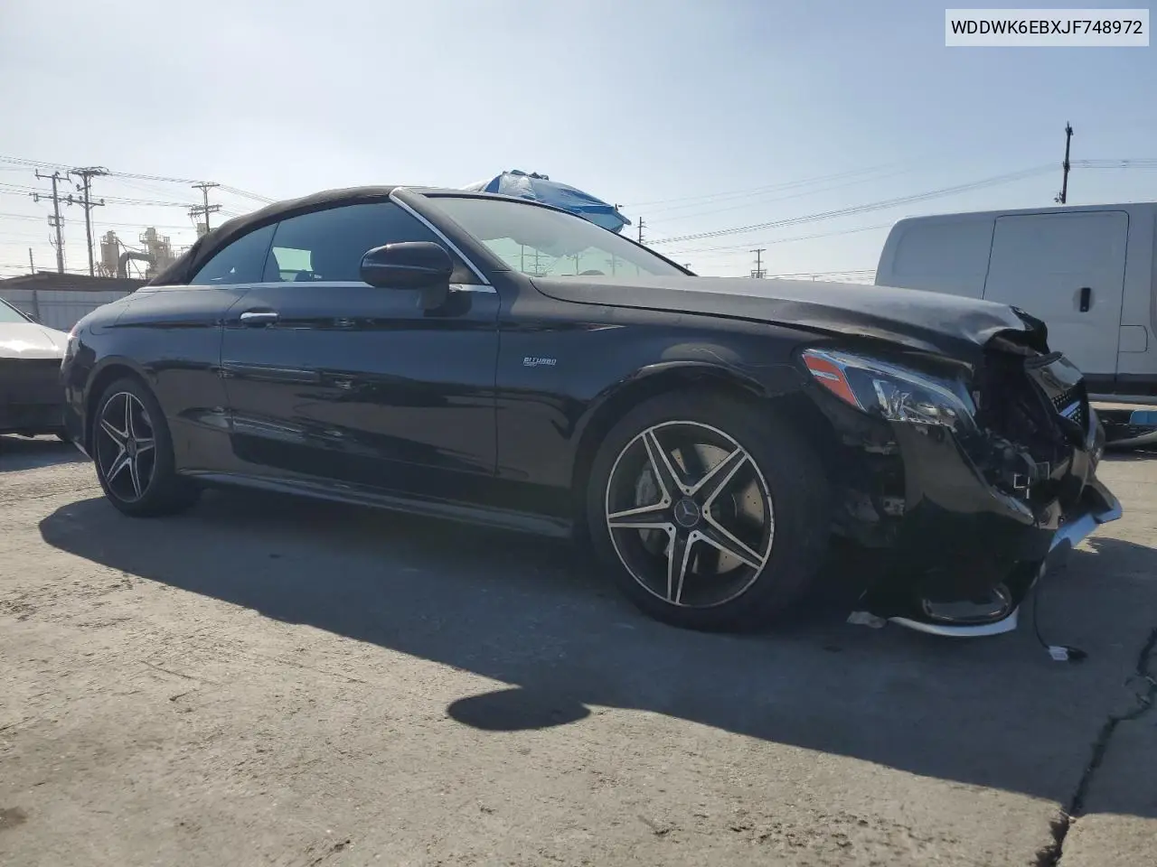 WDDWK6EBXJF748972 2018 Mercedes-Benz Amg C43