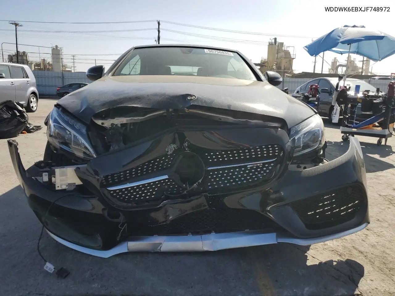 WDDWK6EBXJF748972 2018 Mercedes-Benz Amg C43