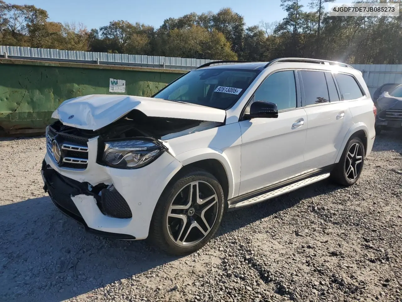 4JGDF7DE7JB085273 2018 Mercedes-Benz Gls 550 4Matic