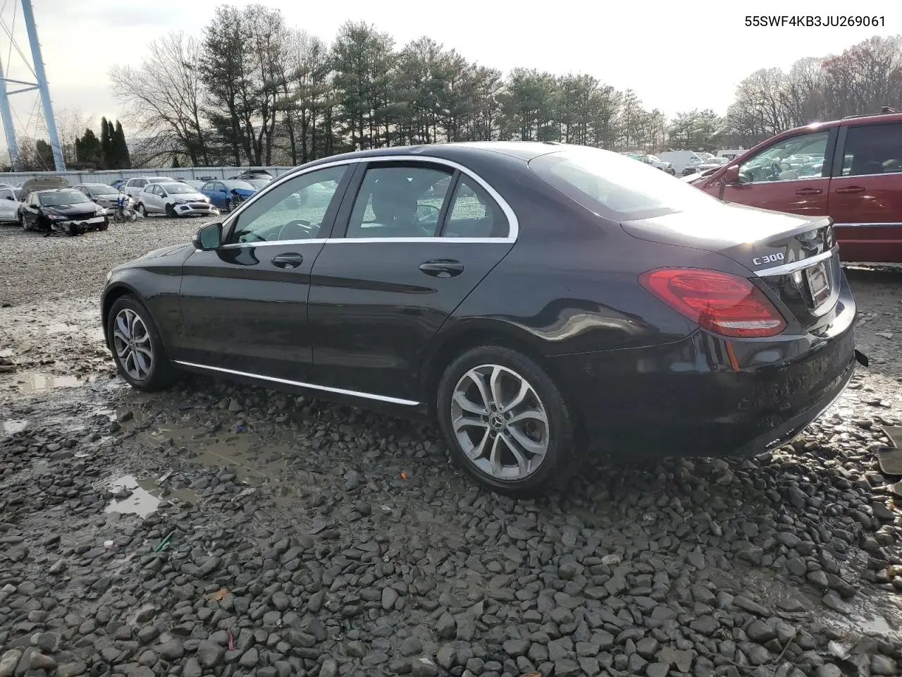55SWF4KB3JU269061 2018 Mercedes-Benz C 300 4Matic