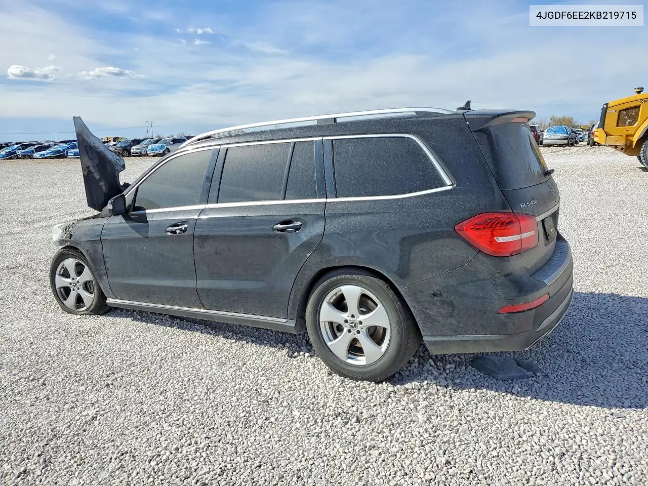 2019 Mercedes-Benz Gls 450 4Matic VIN: 4JGDF6EE2KB219715 Lot: 49457896