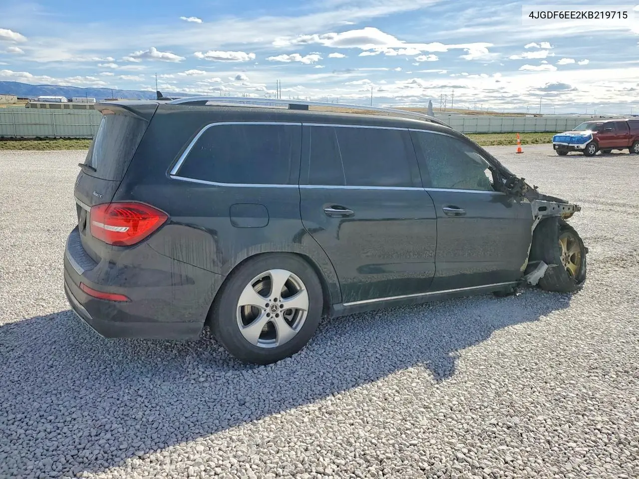 2019 Mercedes-Benz Gls 450 4Matic VIN: 4JGDF6EE2KB219715 Lot: 49457896