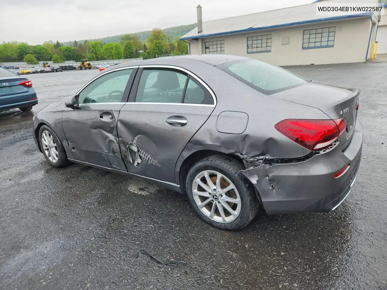 2019 Mercedes-Benz A 220 VIN: WDD3G4EB1KW022587 Lot: 51818006