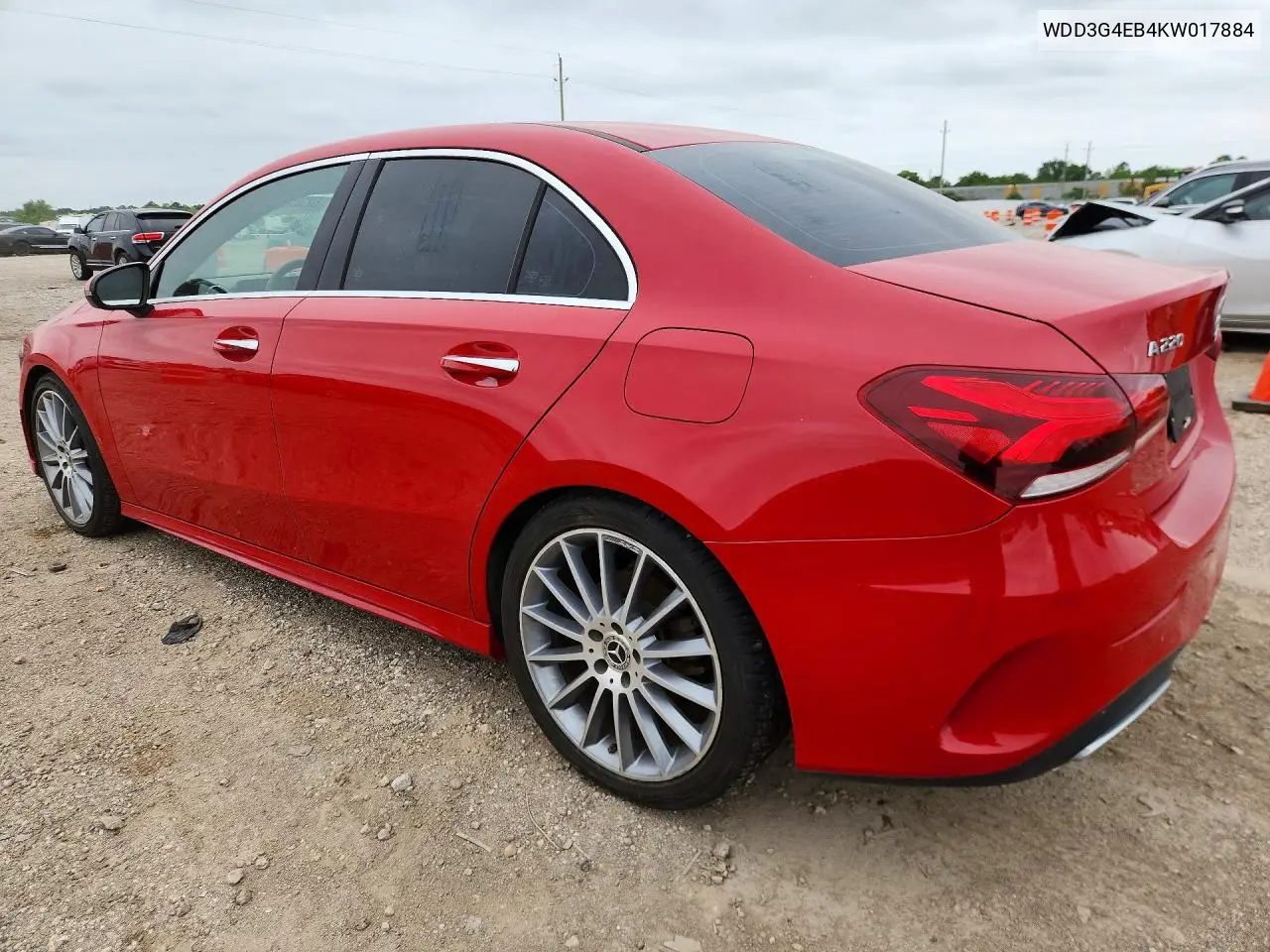 2019 Mercedes-Benz A 220 VIN: WDD3G4EB4KW017884 Lot: 52302016