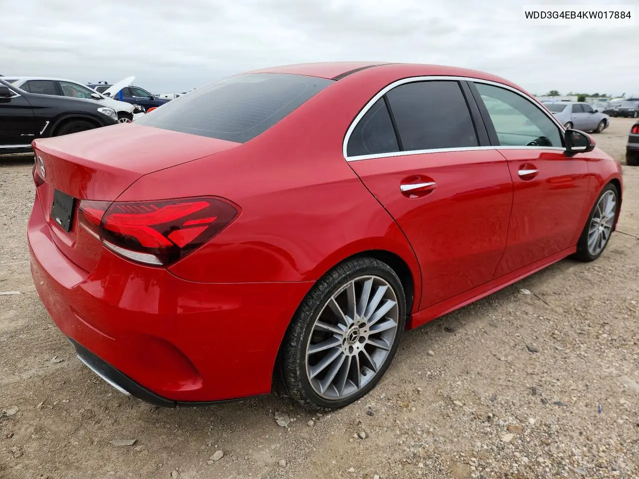 2019 Mercedes-Benz A 220 VIN: WDD3G4EB4KW017884 Lot: 52302016