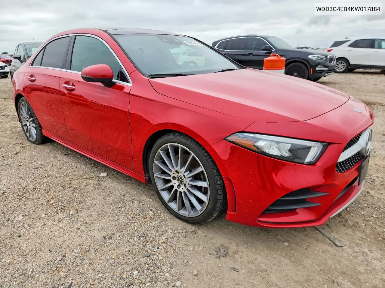 2019 Mercedes-Benz A 220 VIN: WDD3G4EB4KW017884 Lot: 52302016