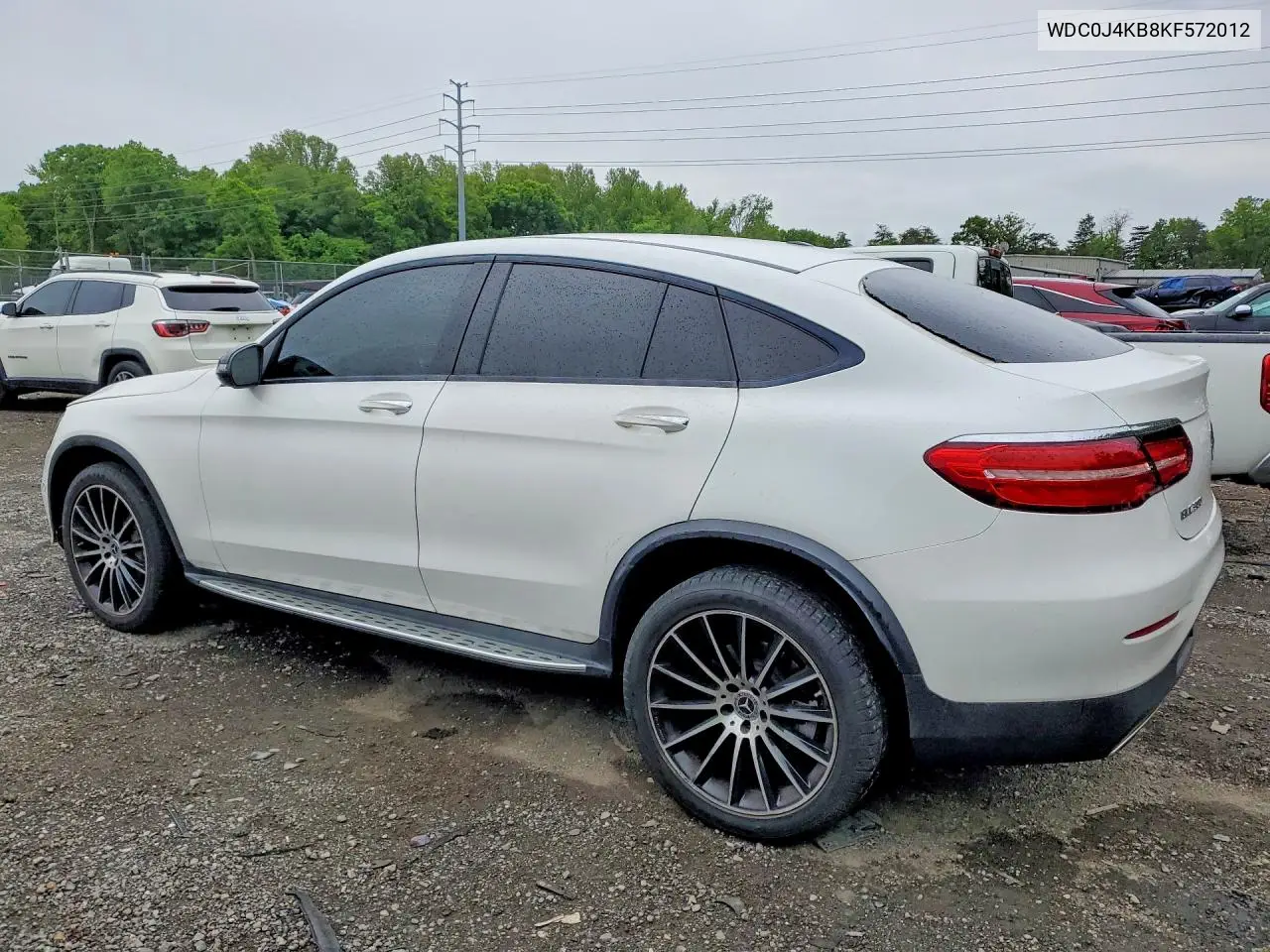 2019 Mercedes-Benz Glc Coupe 300 4Matic VIN: WDC0J4KB8KF572012 Lot: 53046406