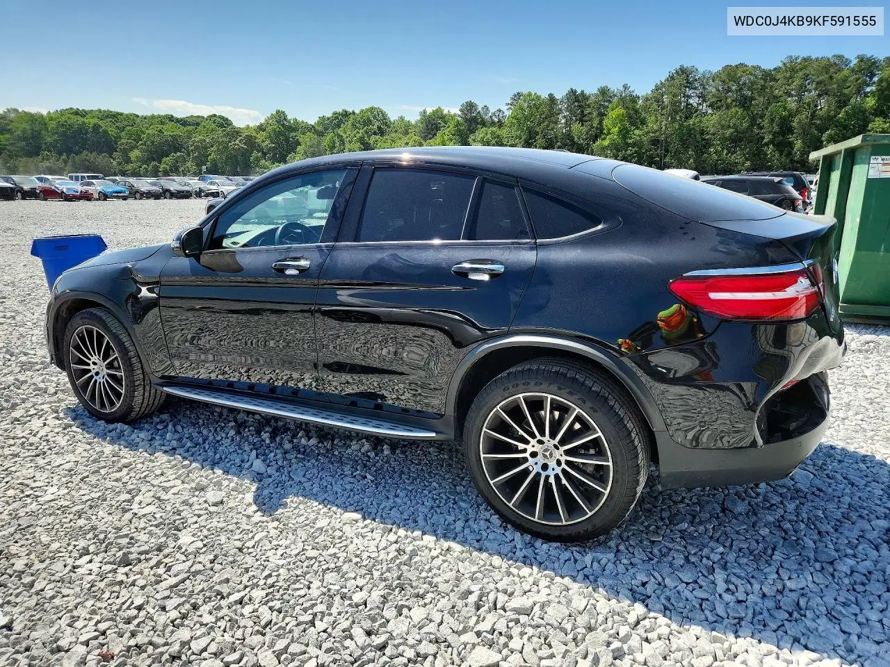 2019 Mercedes-Benz Glc Coupe 300 4Matic VIN: WDC0J4KB9KF591555 Lot: 53172646