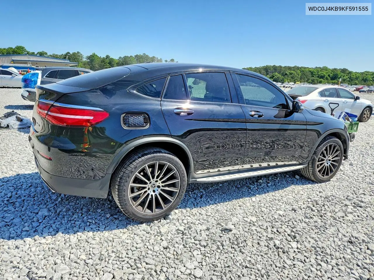 2019 Mercedes-Benz Glc Coupe 300 4Matic VIN: WDC0J4KB9KF591555 Lot: 53172646