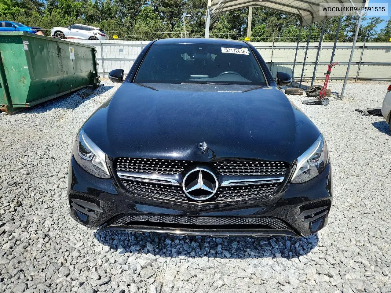 2019 Mercedes-Benz Glc Coupe 300 4Matic VIN: WDC0J4KB9KF591555 Lot: 53172646