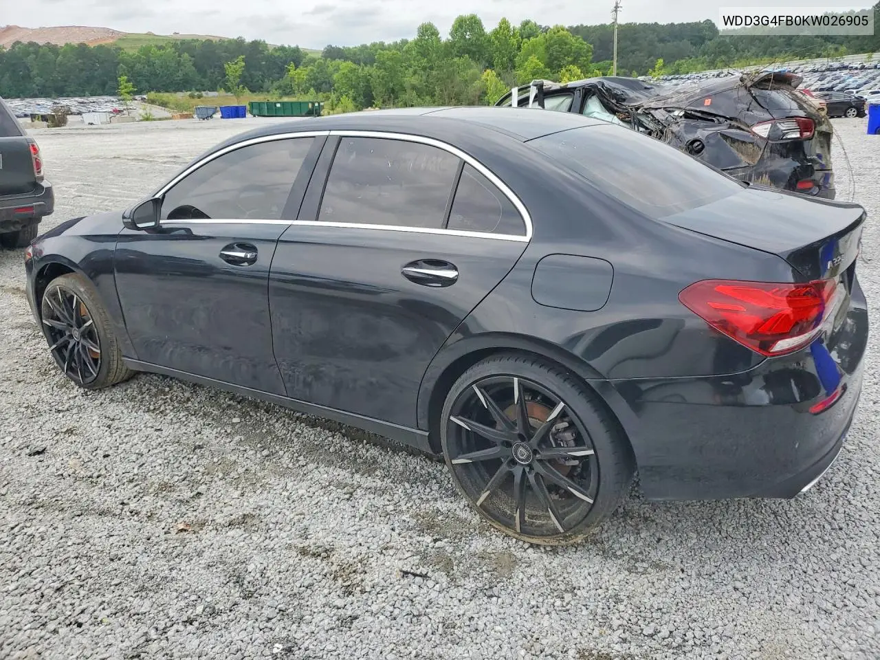 2019 Mercedes-Benz A 220 4Matic VIN: WDD3G4FB0KW026905 Lot: 54585406