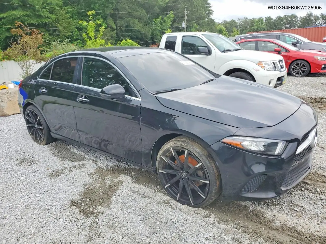 2019 Mercedes-Benz A 220 4Matic VIN: WDD3G4FB0KW026905 Lot: 54585406