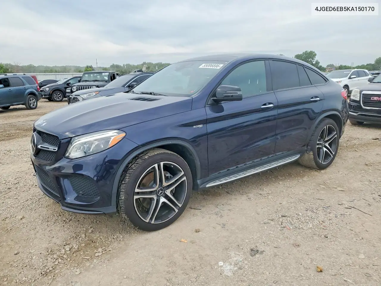 2019 Mercedes-Benz Gle Coupe 43 Amg VIN: 4JGED6EB5KA150170 Lot: 55006696