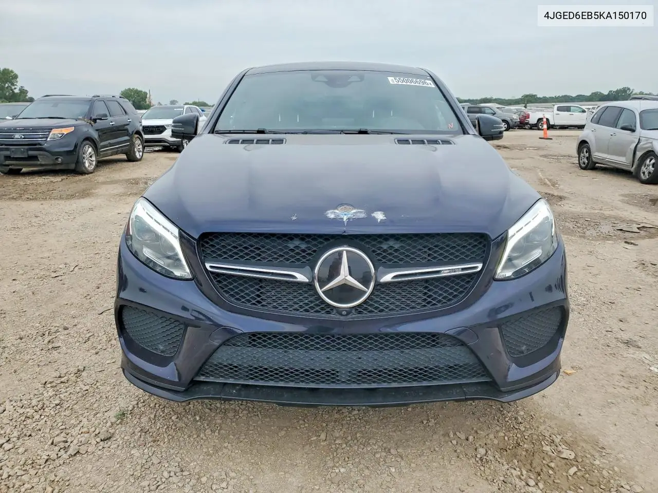 2019 Mercedes-Benz Gle Coupe 43 Amg VIN: 4JGED6EB5KA150170 Lot: 55006696