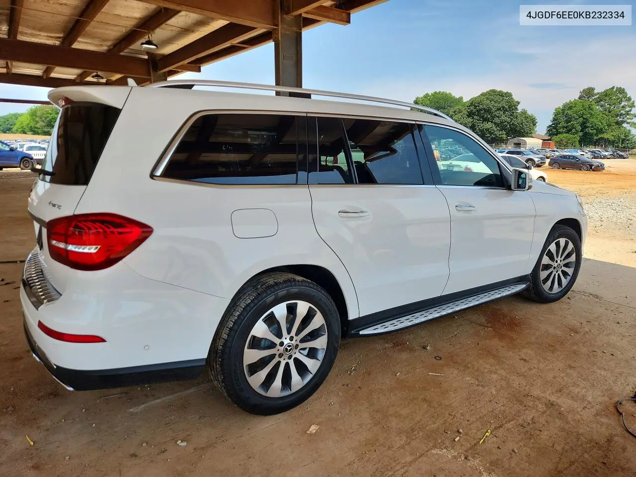 2019 Mercedes-Benz Gls 450 4Matic VIN: 4JGDF6EE0KB232334 Lot: 55537806