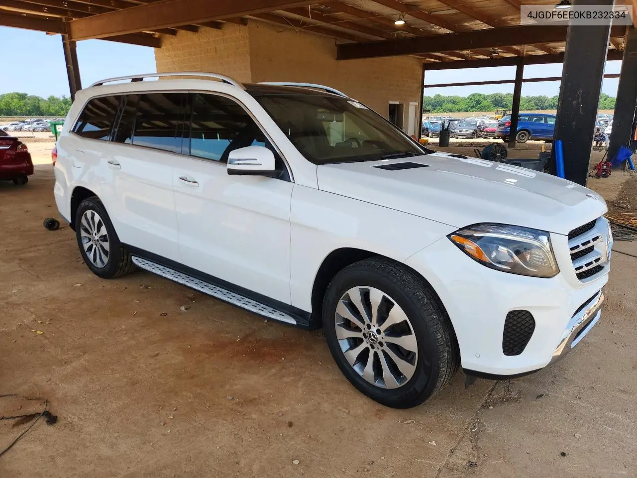 2019 Mercedes-Benz Gls 450 4Matic VIN: 4JGDF6EE0KB232334 Lot: 55537806