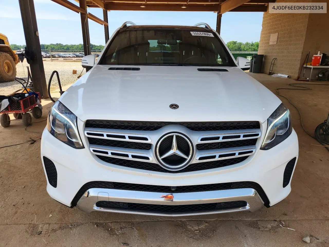 2019 Mercedes-Benz Gls 450 4Matic VIN: 4JGDF6EE0KB232334 Lot: 55537806