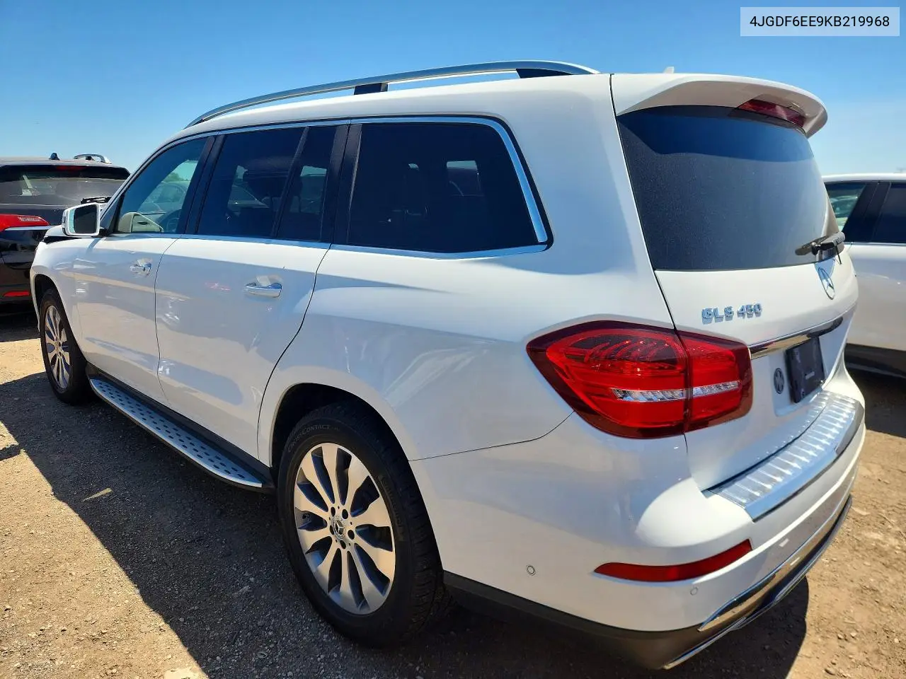2019 Mercedes-Benz Gls 450 4Matic VIN: 4JGDF6EE9KB219968 Lot: 55631506