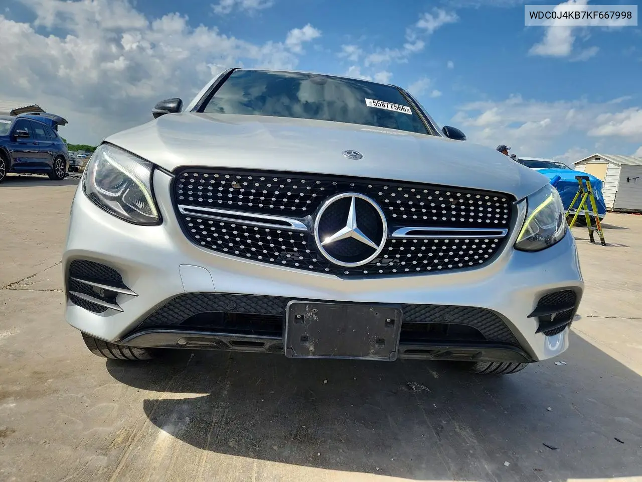 2019 Mercedes-Benz Glc Coupe 300 4Matic VIN: WDC0J4KB7KF667998 Lot: 55877566