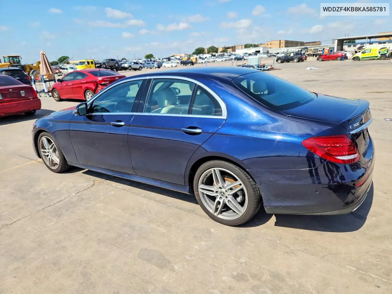 2019 Mercedes-Benz E 300 4Matic VIN: WDDZF4KB8KA585781 Lot: 56457906