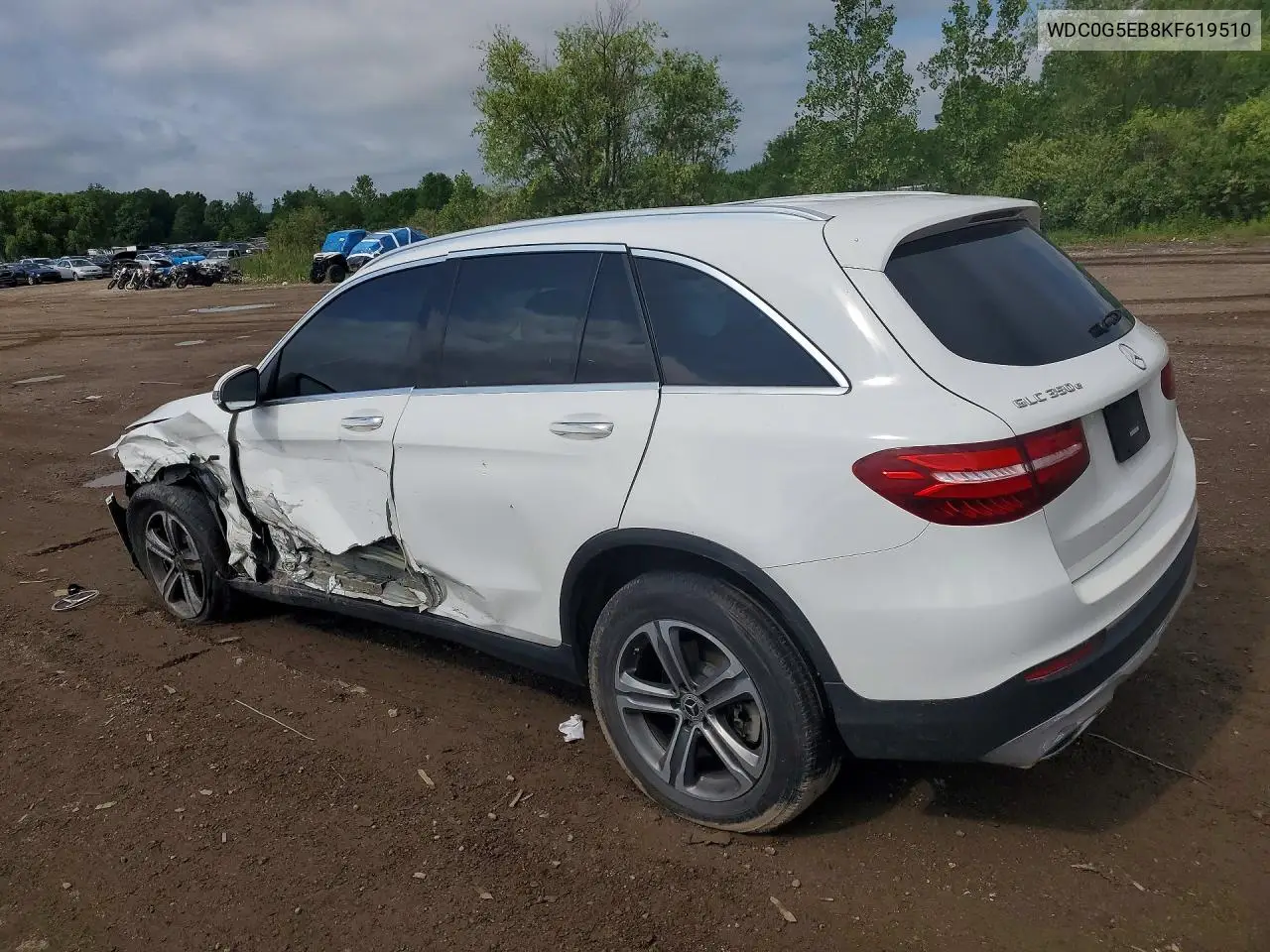 2019 Mercedes-Benz Glc 350E VIN: WDC0G5EB8KF619510 Lot: 56676636