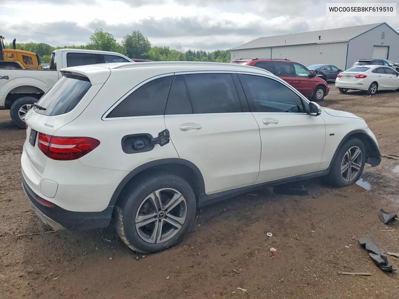 2019 Mercedes-Benz Glc 350E VIN: WDC0G5EB8KF619510 Lot: 56676636