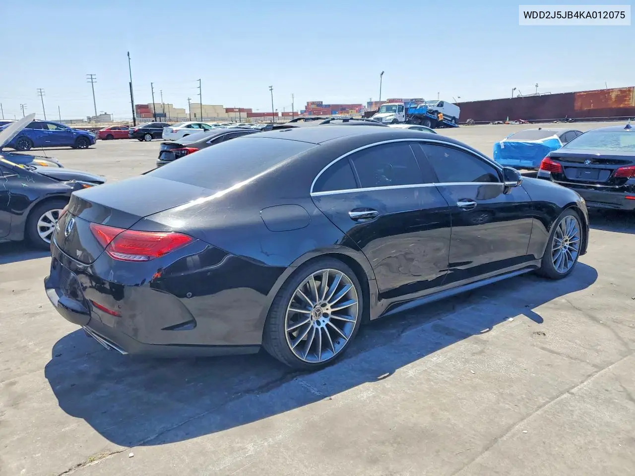 2019 Mercedes-Benz Cls 450 VIN: WDD2J5JB4KA012075 Lot: 57593876