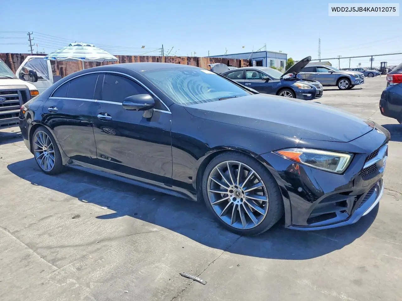 2019 Mercedes-Benz Cls 450 VIN: WDD2J5JB4KA012075 Lot: 57593876