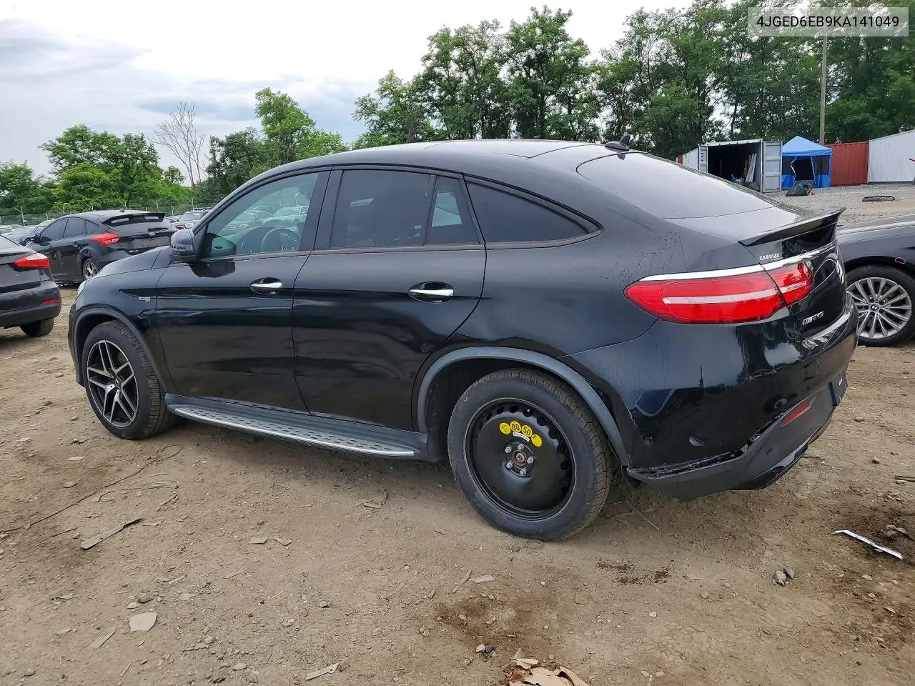 2019 Mercedes-Benz Gle Coupe 43 Amg VIN: 4JGED6EB9KA141049 Lot: 57914636
