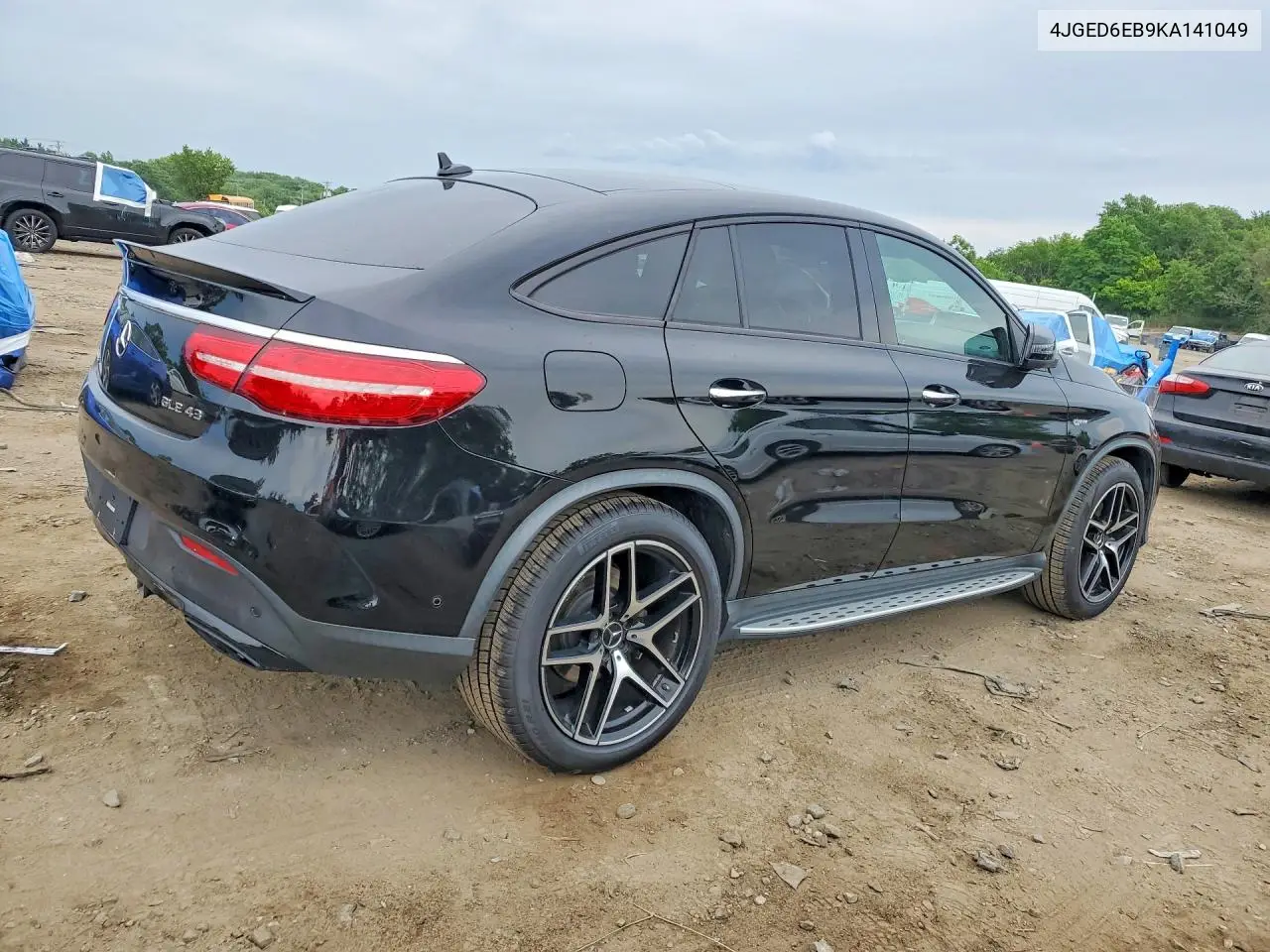2019 Mercedes-Benz Gle Coupe 43 Amg VIN: 4JGED6EB9KA141049 Lot: 57914636