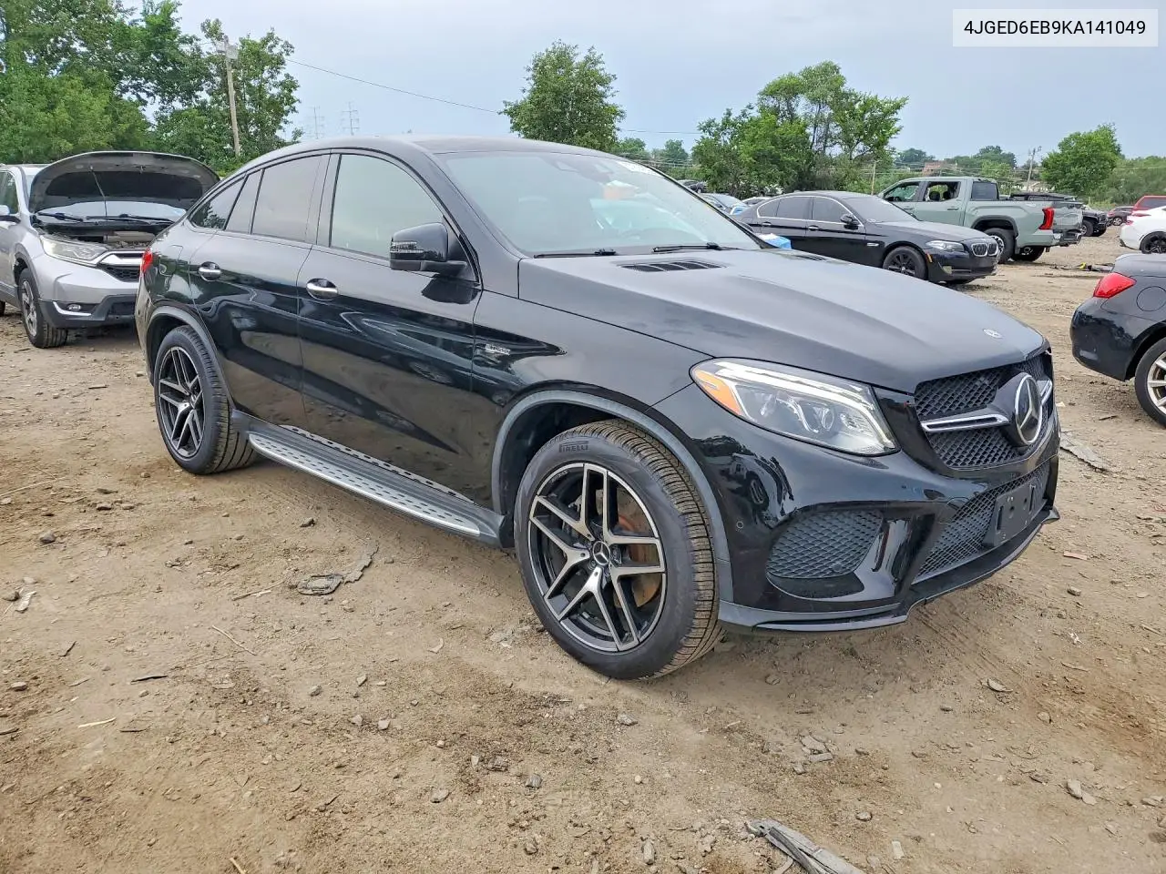 2019 Mercedes-Benz Gle Coupe 43 Amg VIN: 4JGED6EB9KA141049 Lot: 57914636