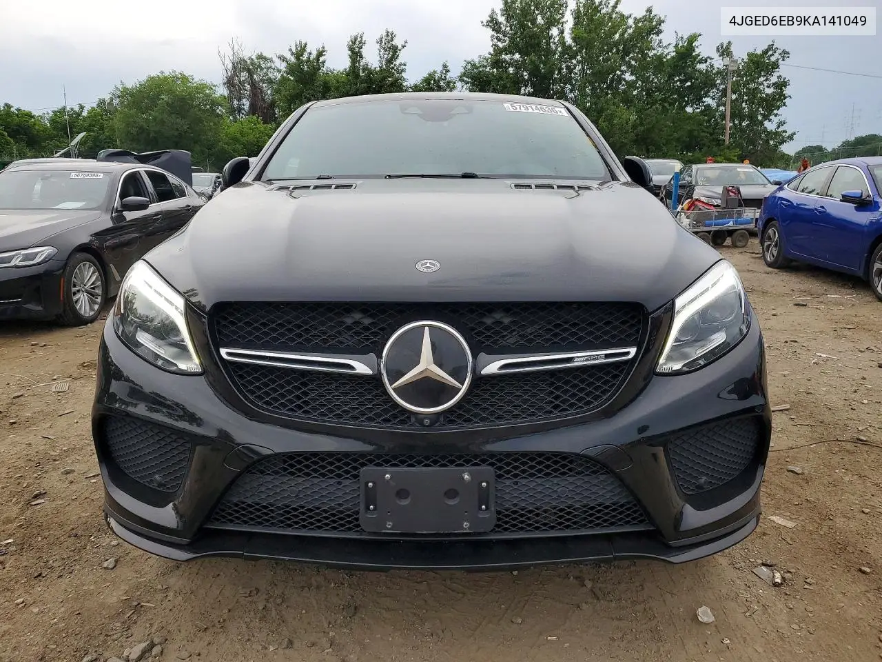 2019 Mercedes-Benz Gle Coupe 43 Amg VIN: 4JGED6EB9KA141049 Lot: 57914636