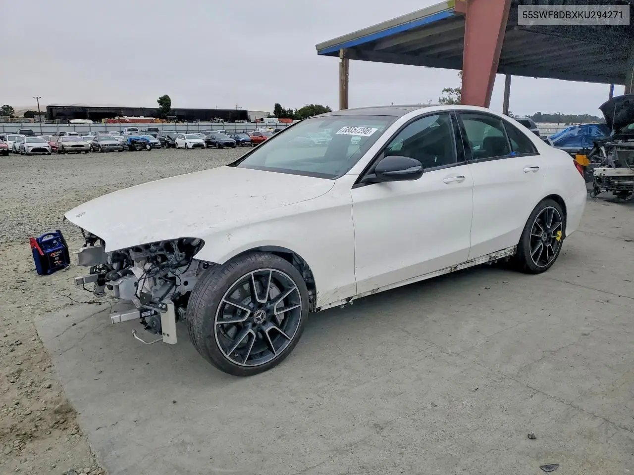 2019 Mercedes-Benz C 300 VIN: 55SWF8DBXKU294271 Lot: 58057296
