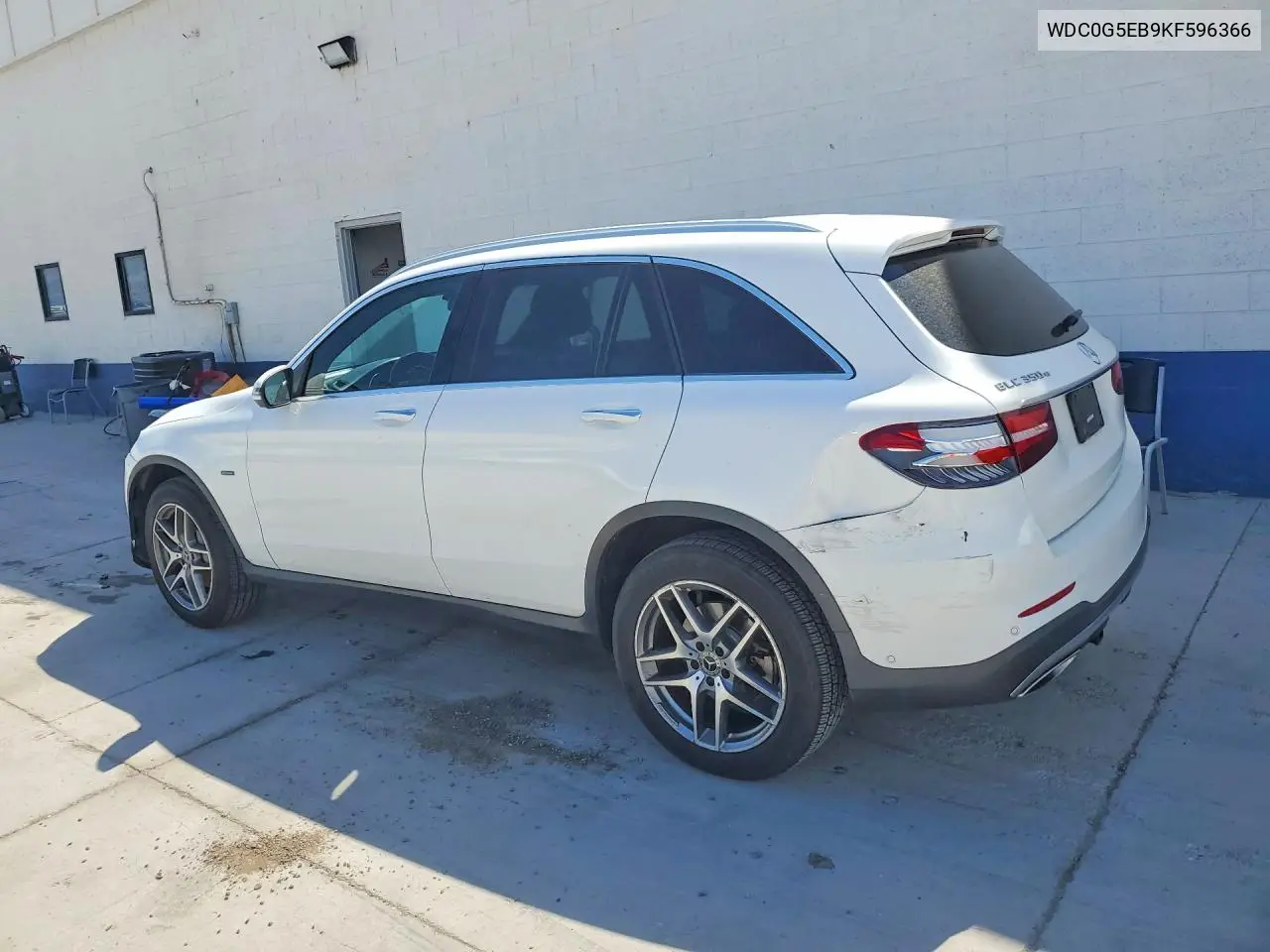 2019 Mercedes-Benz Glc 350E VIN: WDC0G5EB9KF596366 Lot: 58293956
